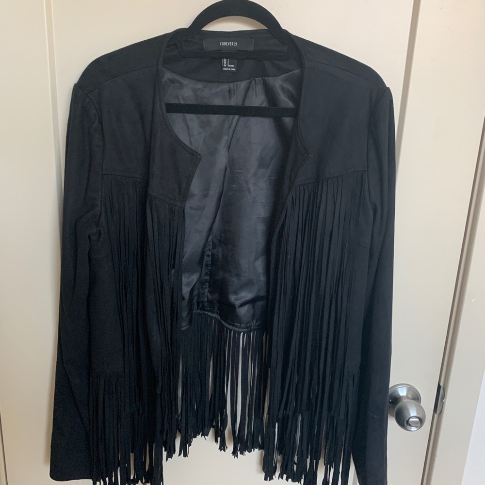 fringe suede jacket!